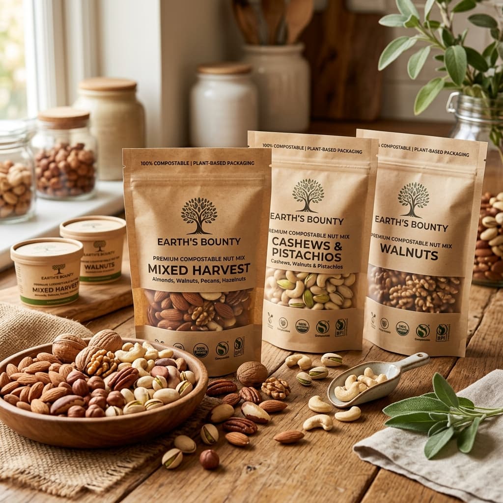 Compostable Nut Packaging