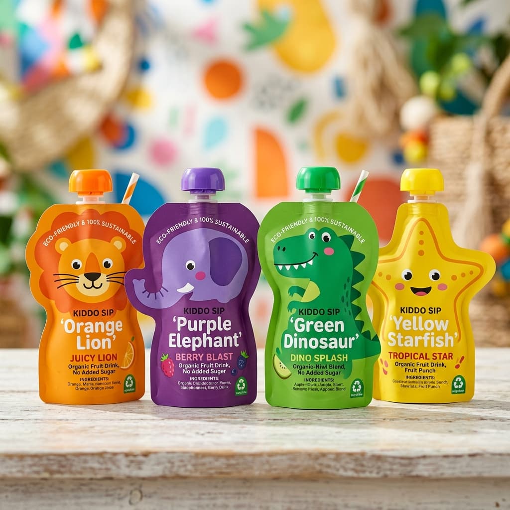 Eco-Friendly Shaped Pouches