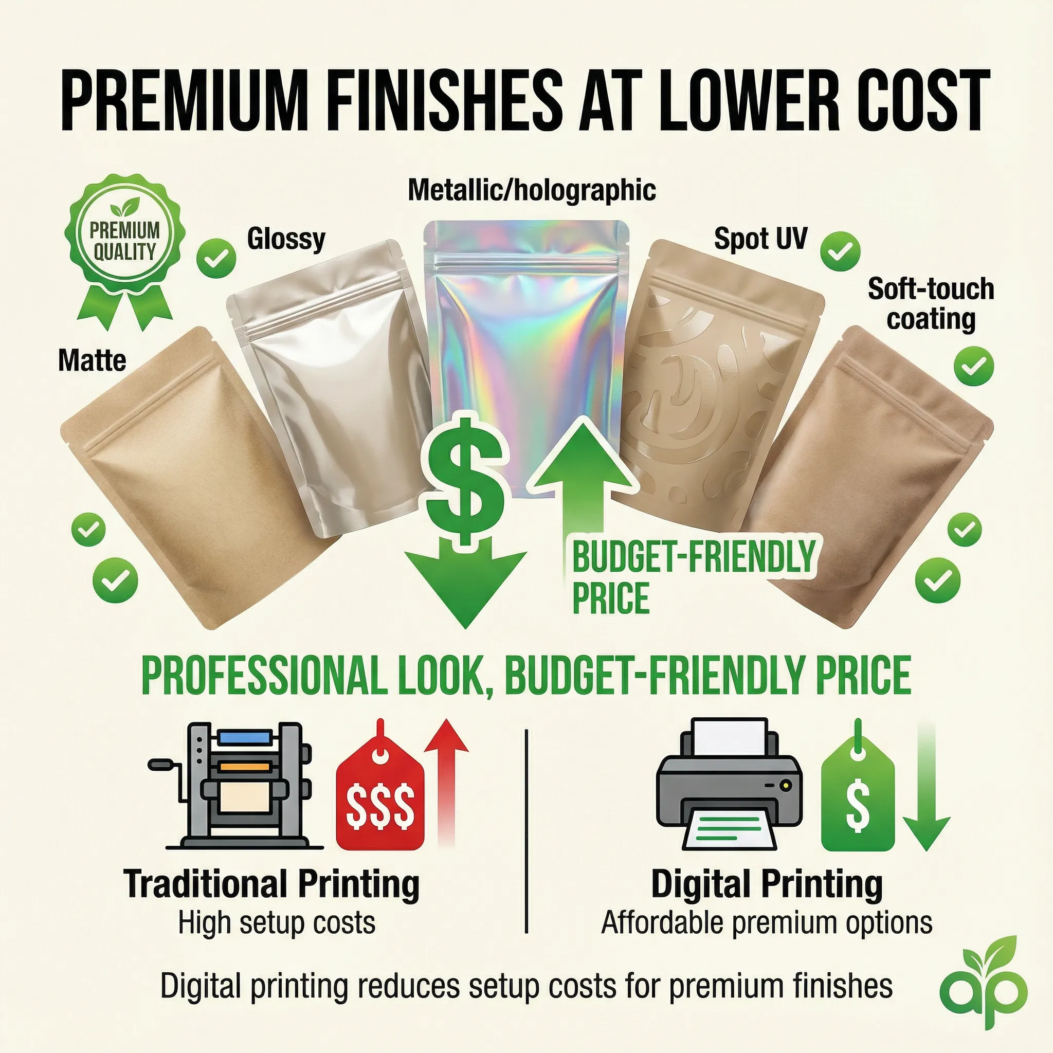 Infographic Premium Finishes
