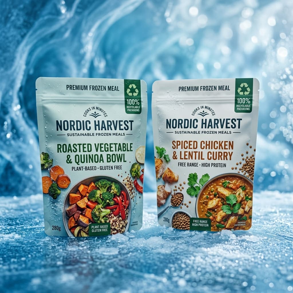 Recyclable Frozen Food Pouches: High-Barrier Cold Storage