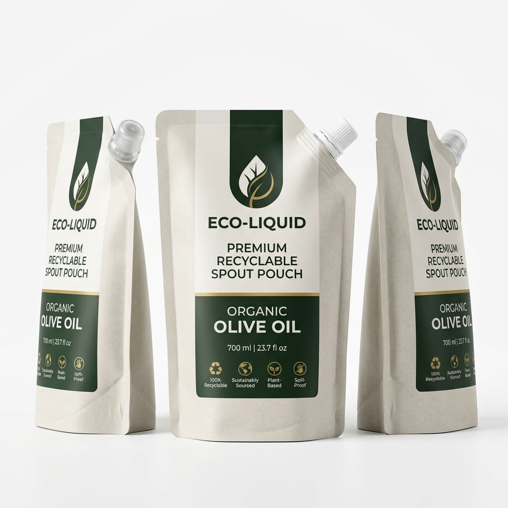 Recyclable Spout Pouches | Eco-Friendly Liquid Packaging