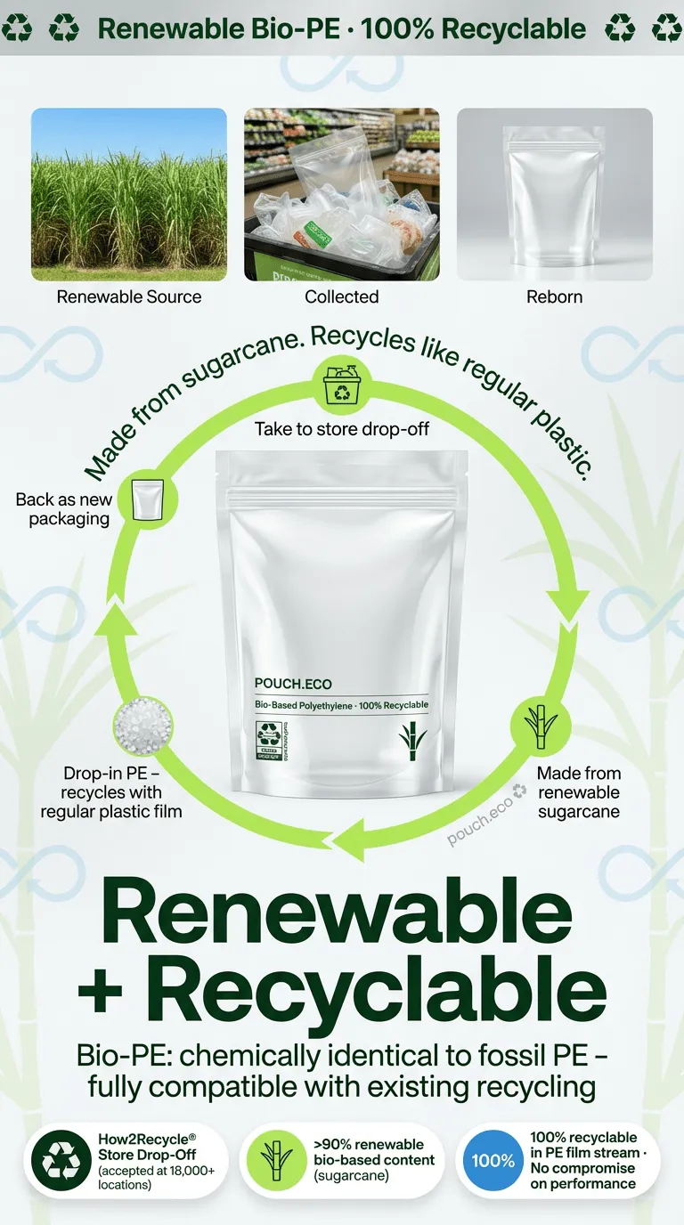 Bio-PE (Sugarcane) infographic