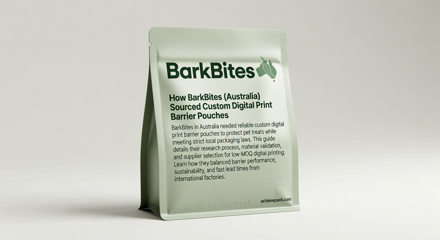 Premium Custom Digital Print Barrier Pouches Hero Solutions