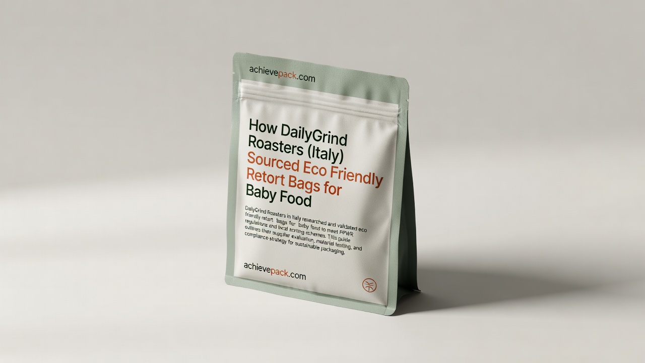 Premium Eco Friendly Retort Bags For Baby Food Hero Solutions