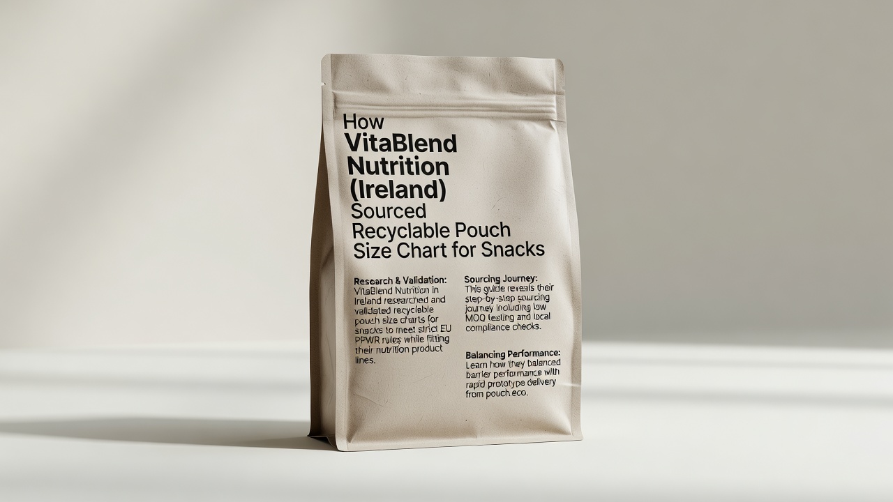 Premium Recyclable Pouch Size Chart For Snacks Hero Solutions