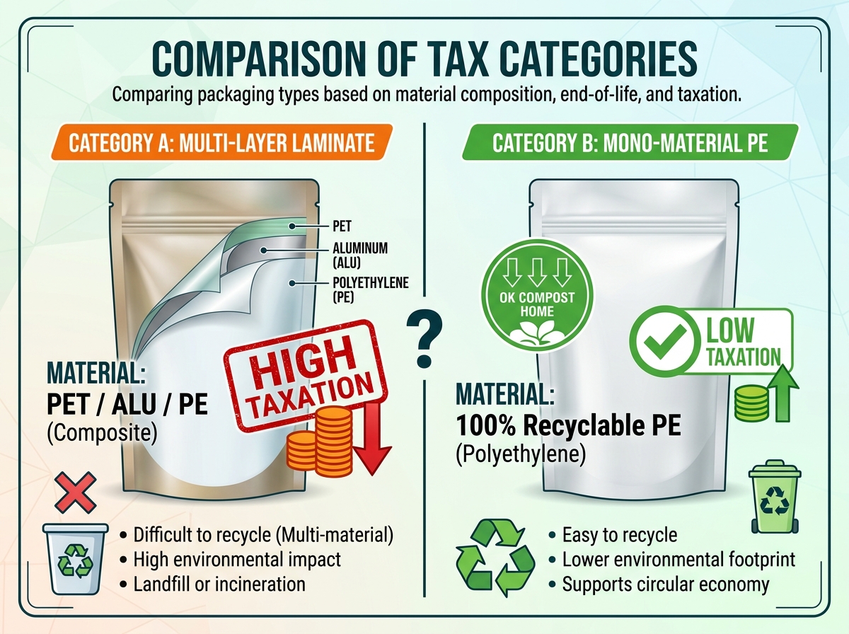Microscopic or detailed physical properties comparison