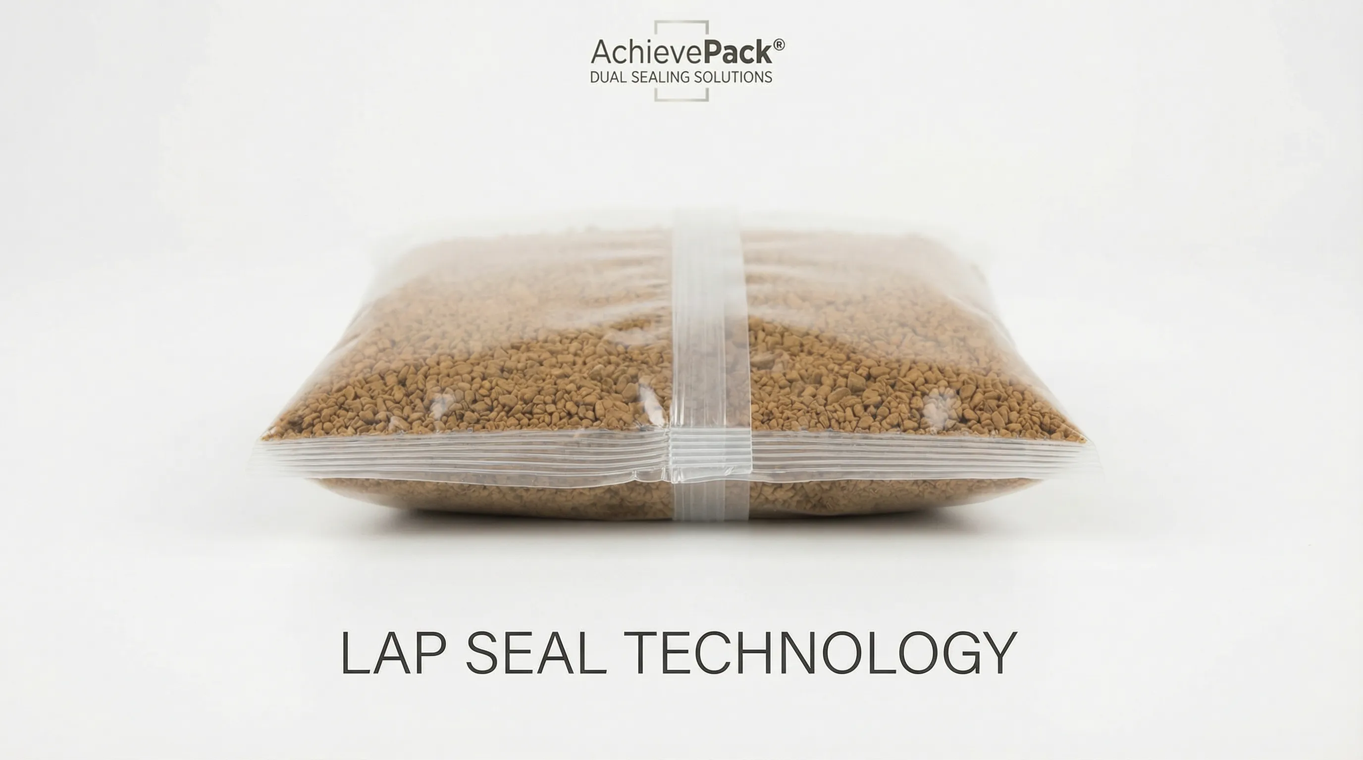 Lap seal closeup view