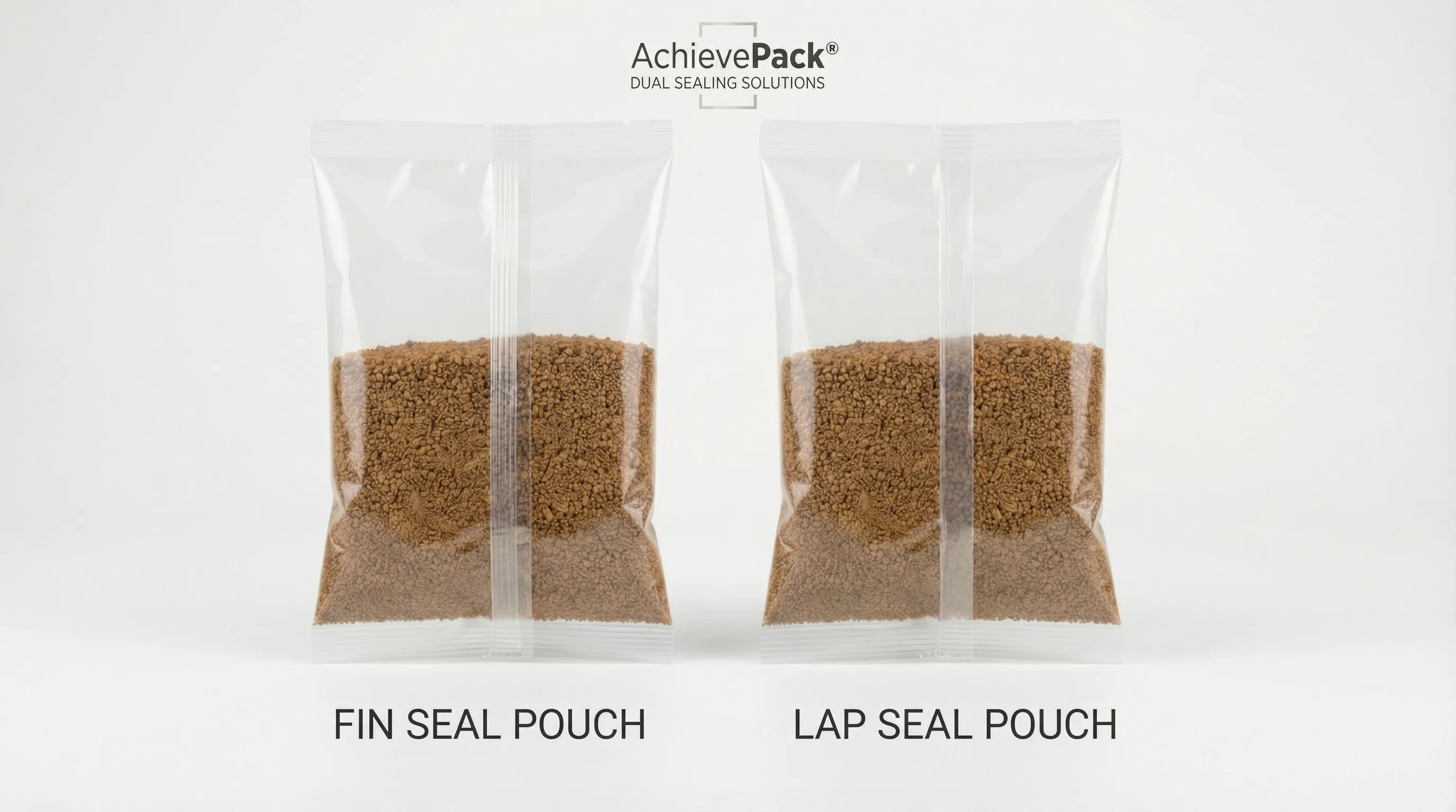 Fin seal vs lap seal structure comparison diagram